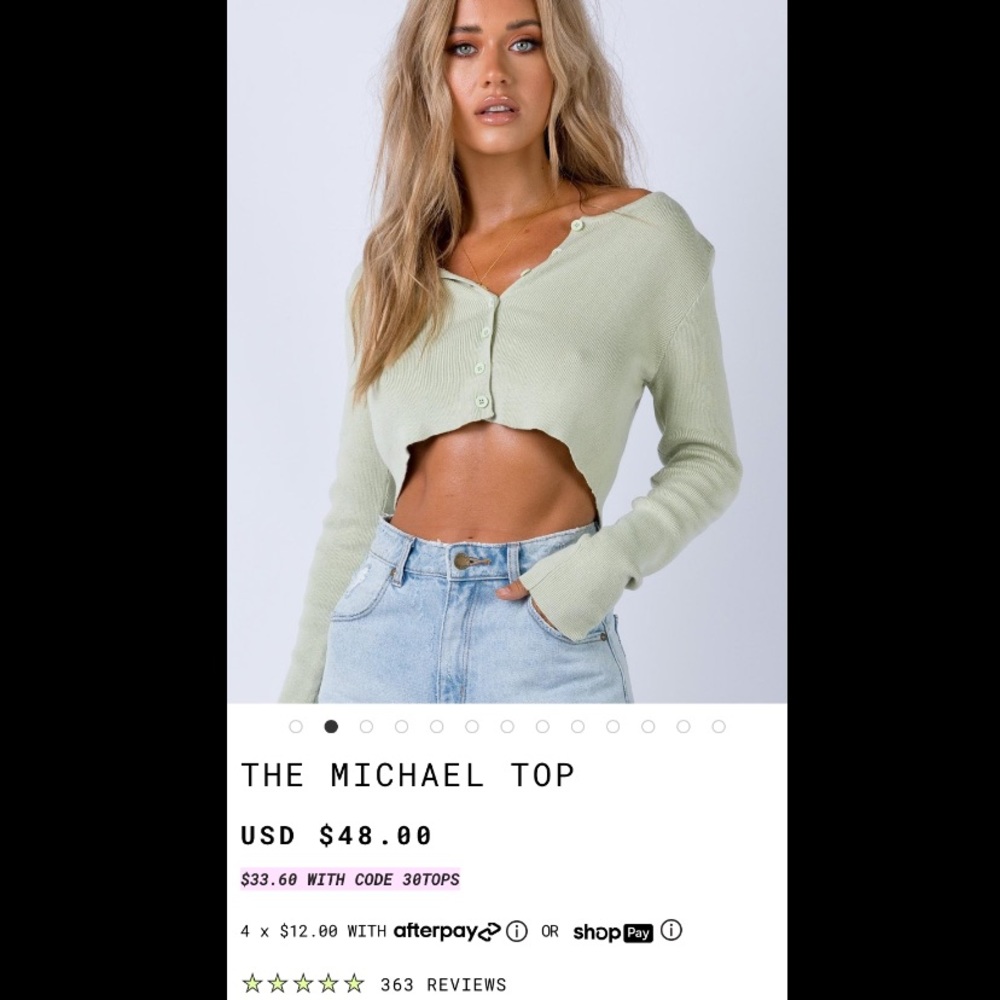 Princess Polly Michael Top